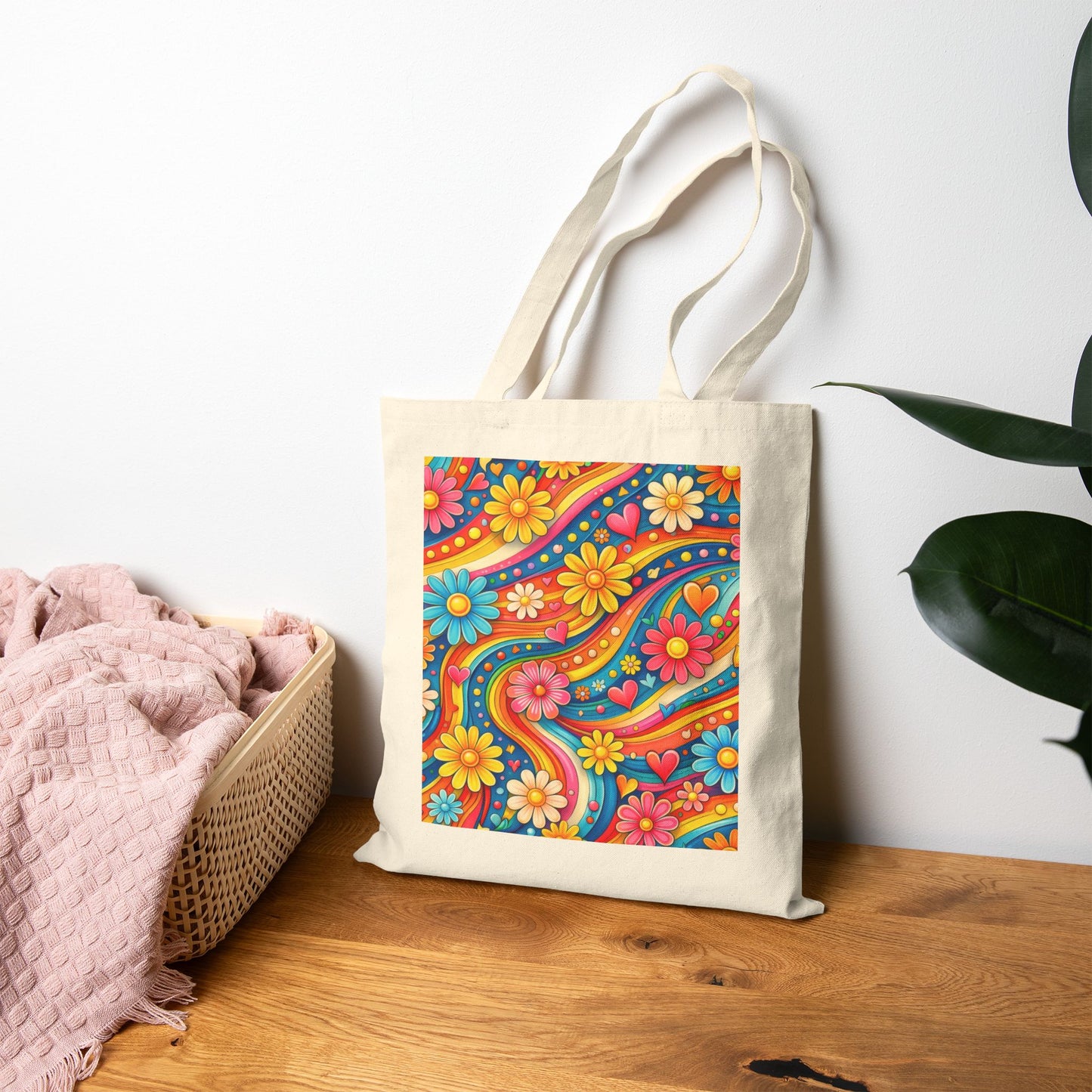 Cotton Canvas Tote Bag