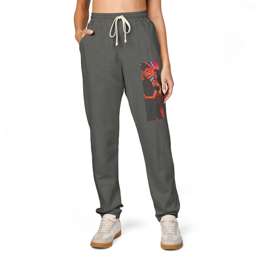 Romantic Dance Neon Fairground Print Men's Joggers