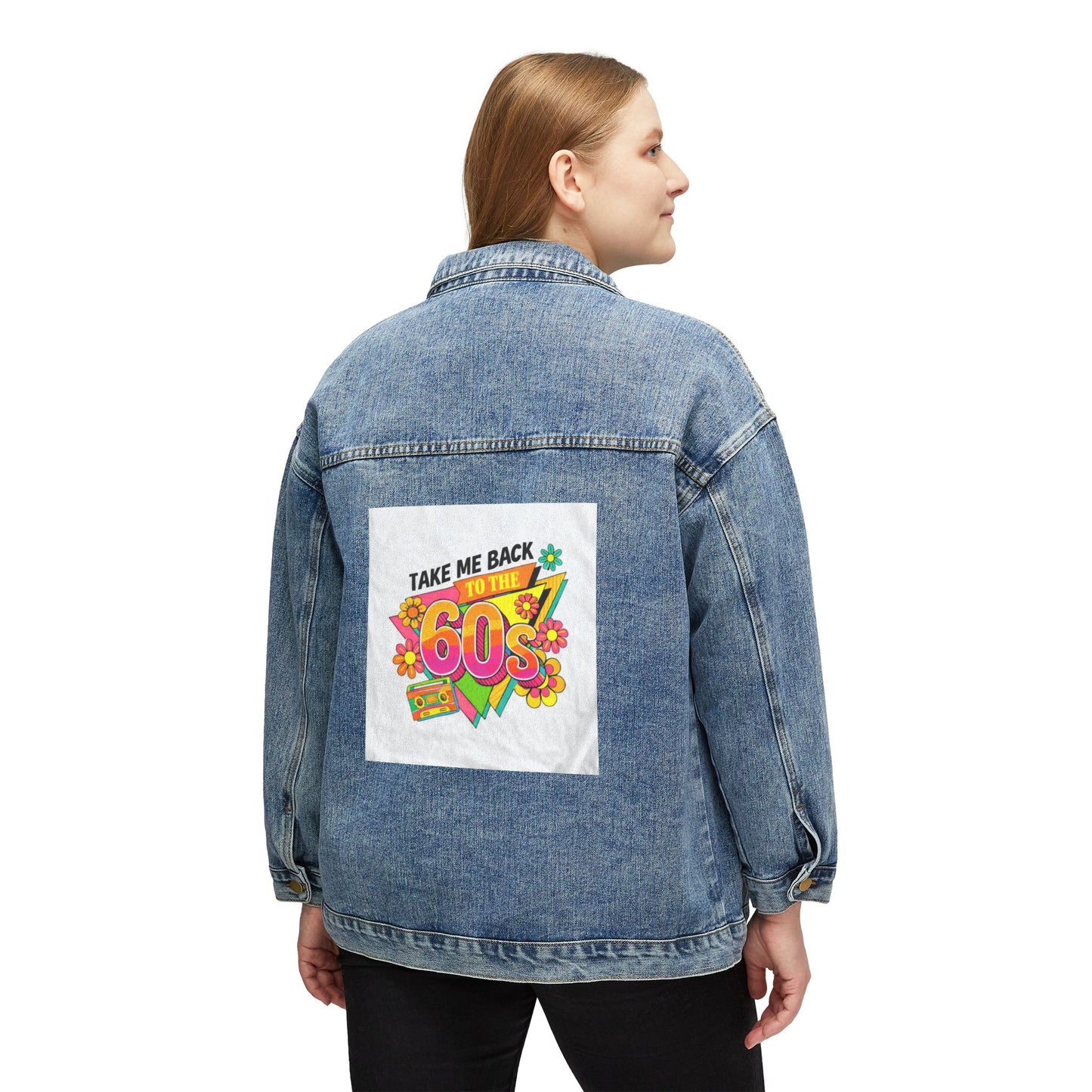 Take Me Back To The 60s Denim Jacket