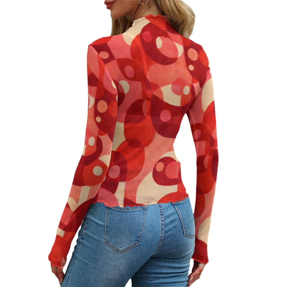All-Over Print Women's Mesh T-shirt