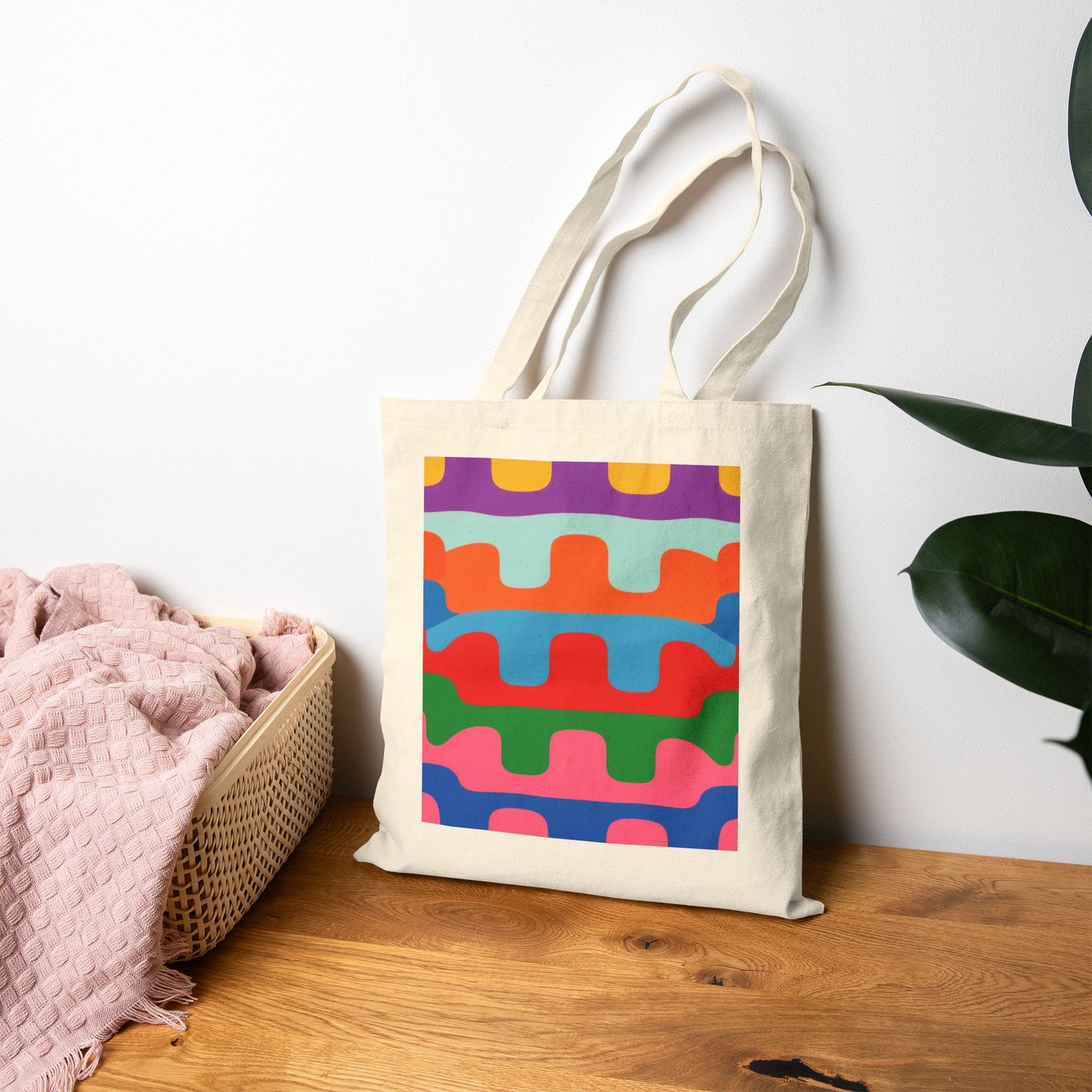 Cotton Canvas Tote Bag