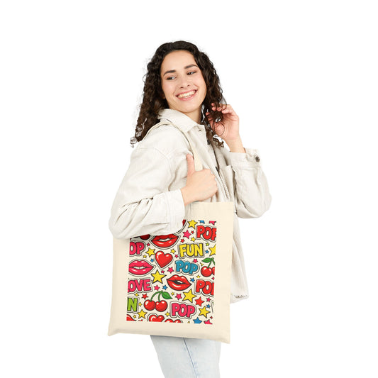 Cotton Canvas Tote Bag
