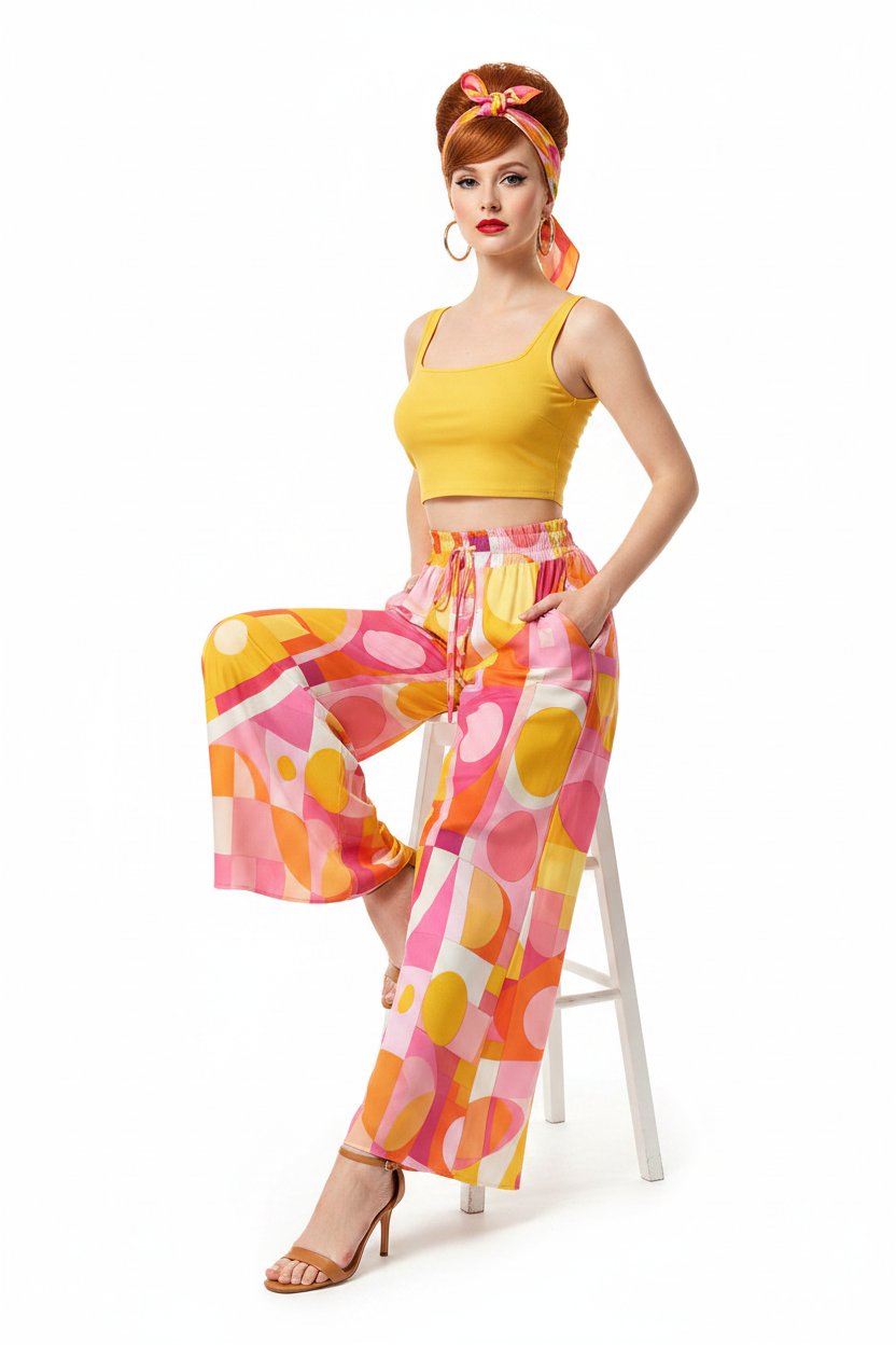 60s Mod Pants, Leggings & Tights