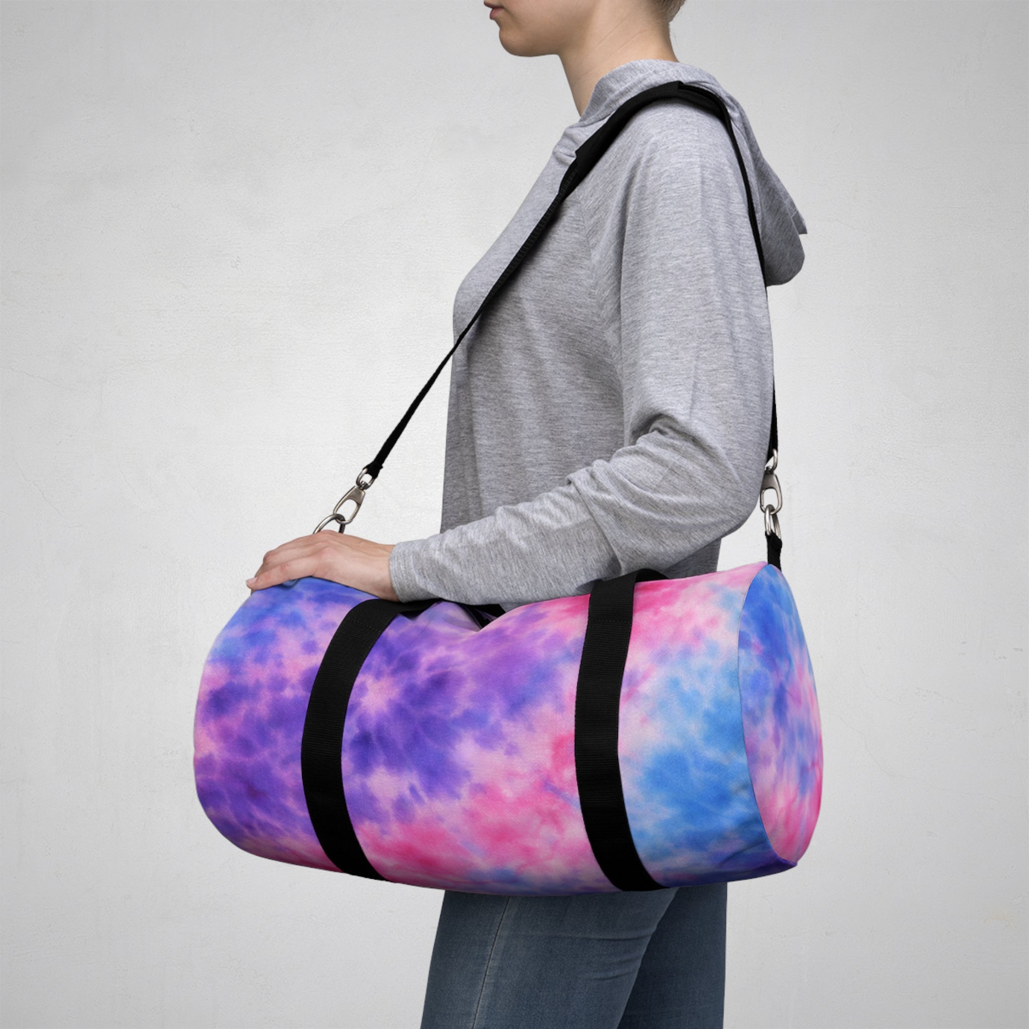 Tie-Dye Cloud Duffel Bag