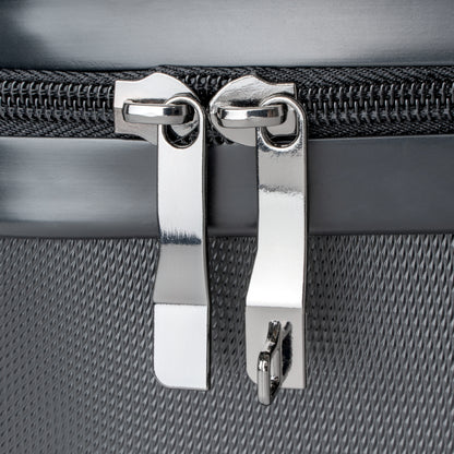 Luxury Santorini Oia Suitcase - Ghost City Edition - Triple Bell Tower Photography - Exclusive Greek Island Travel Bag