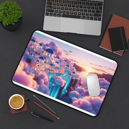 Sunset Cloud City Desk Mat