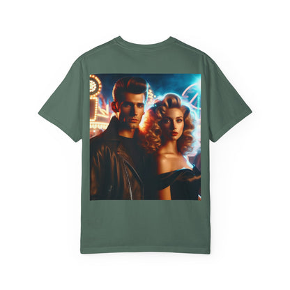 Summer Nights Cinema Tee — Vintage 1950s Carnival Romance Graphic T-Shirt