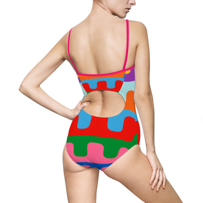 Women's One-piece Swimsuit (AOP)