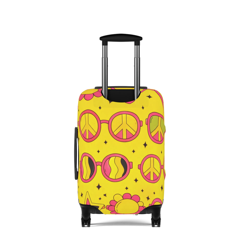 Peace & Love Luggage Cover