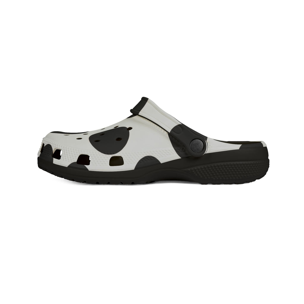Cow Print Clogs