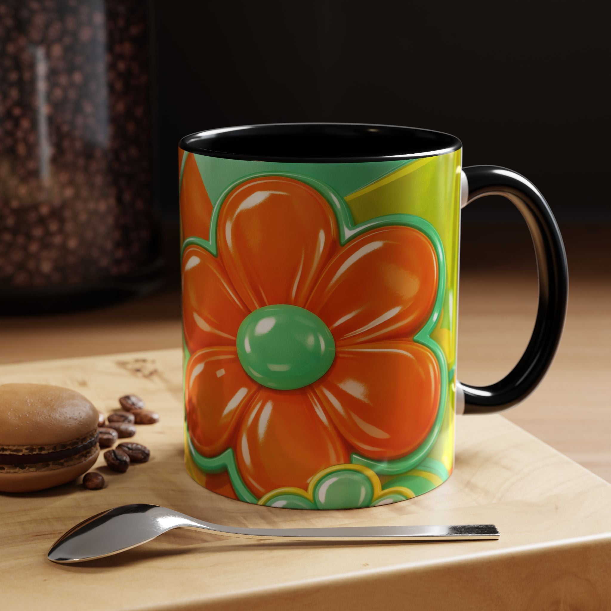 Bubble Bloom - 60s Mod Mug