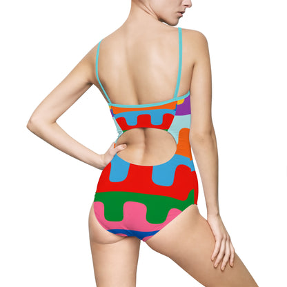 Women's One-piece Swimsuit (AOP)