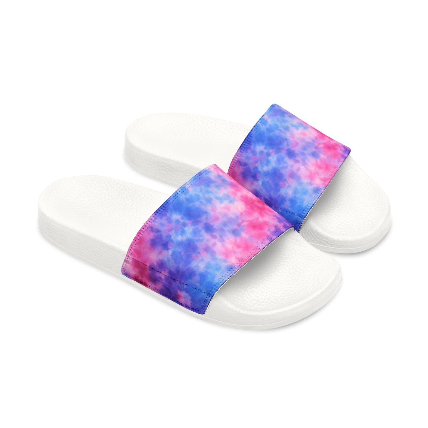 Tie-Dye Slide Sandals – Women's Removable-Strap Pool & Casual Slides