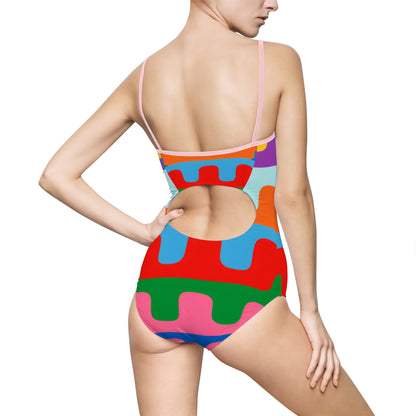 Women's One-piece Swimsuit (AOP)