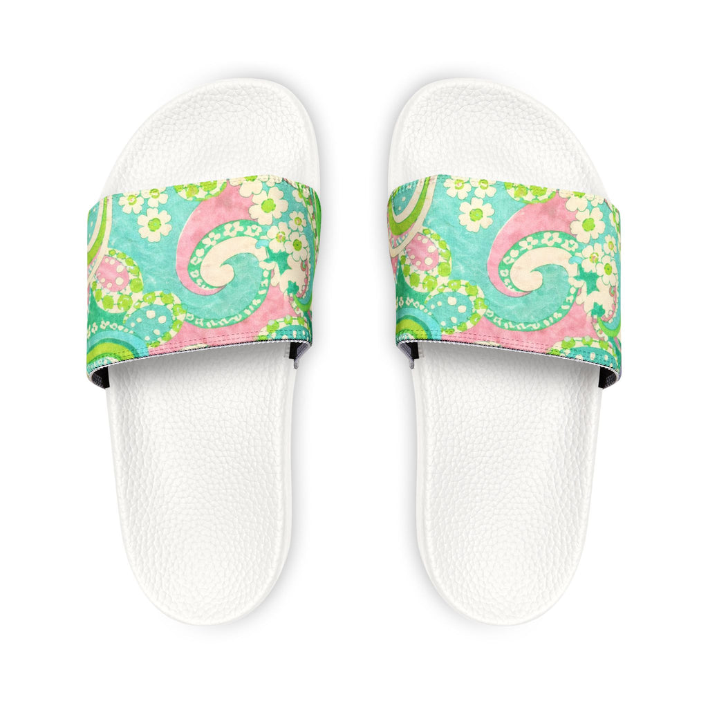 Paisley Garden Slide Sandals