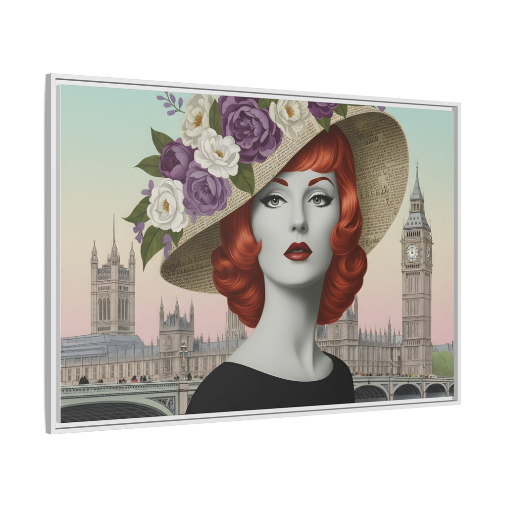 Red Queen of London  Canvas
