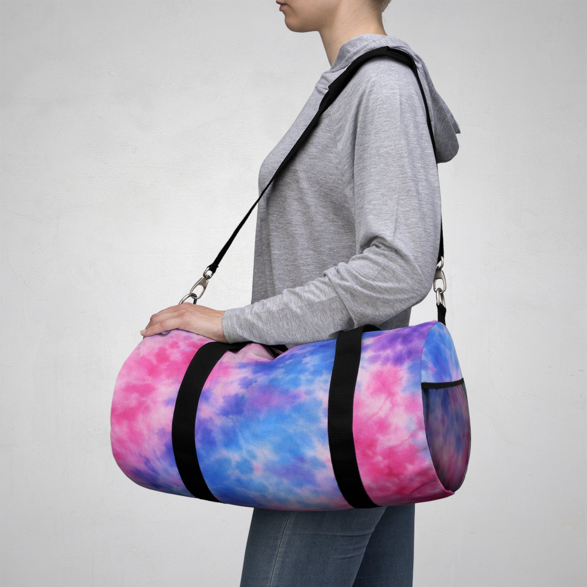 Tie-Dye Cloud Duffel Bag
