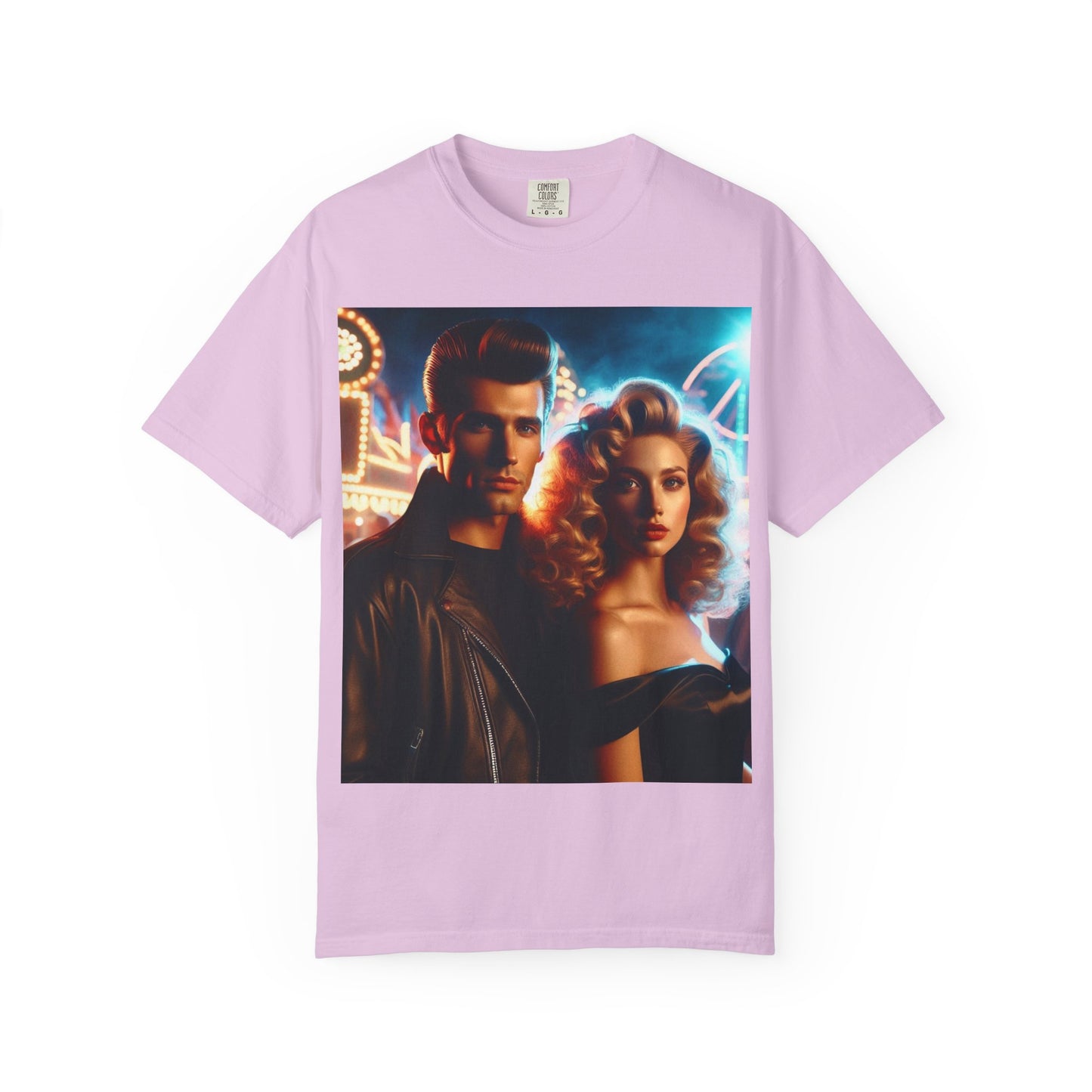 Summer Nights Cinema Tee — Vintage 1950s Carnival Romance Graphic T-Shirt