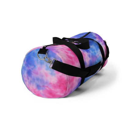 Tie-Dye Cloud Duffel Bag — Colorful Travel & Gym Weekender