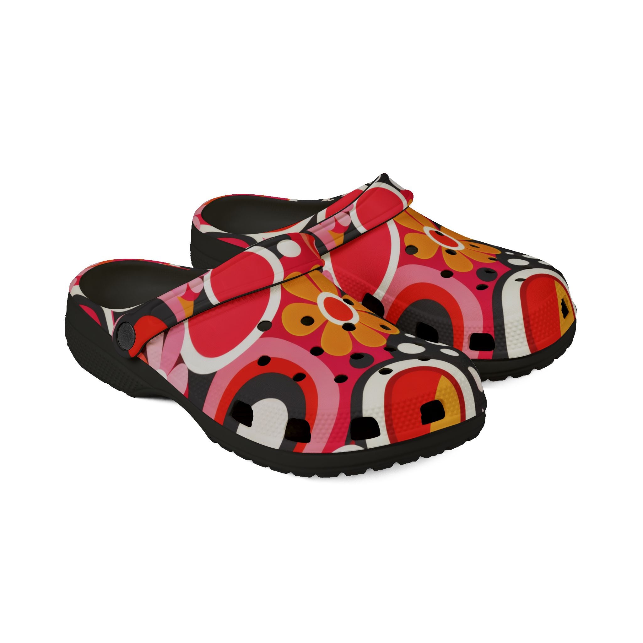Retro Arcs Clogs