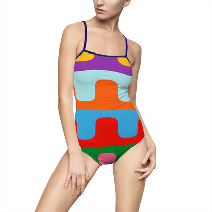 Women's One-piece Swimsuit (AOP)