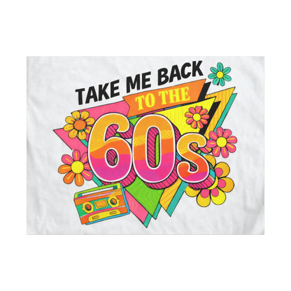 Take Me Back to the 60s Canvas — Retro Pop Art Matte Stretched Wall Art