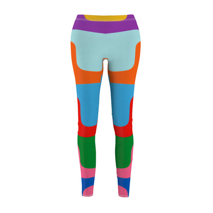 Women's Cut & Sew Casual Leggings (AOP)