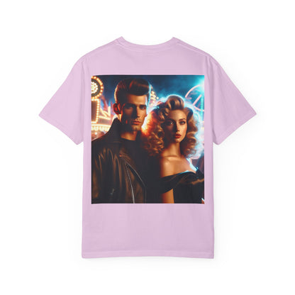 Summer Nights Cinema Tee — Vintage 1950s Carnival Romance Graphic T-Shirt