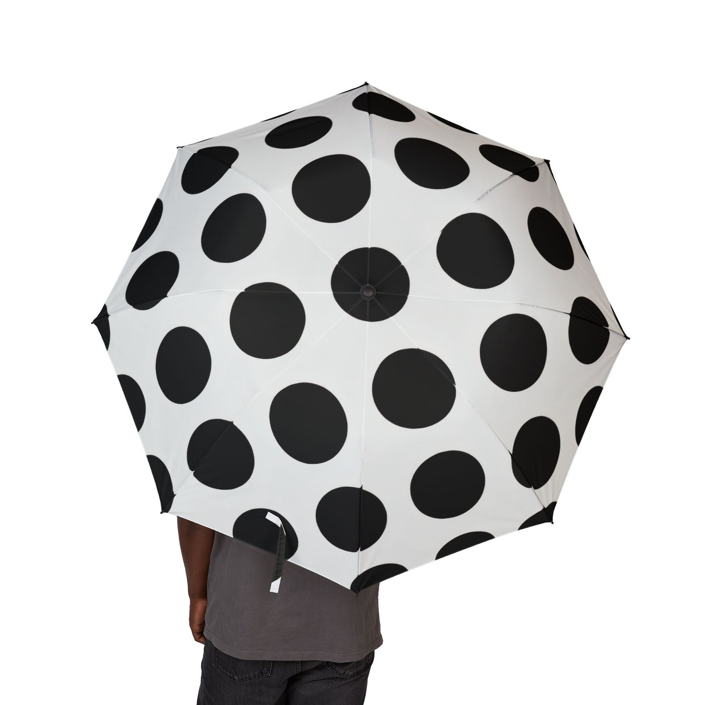 Polka Dot Foldable Umbrella