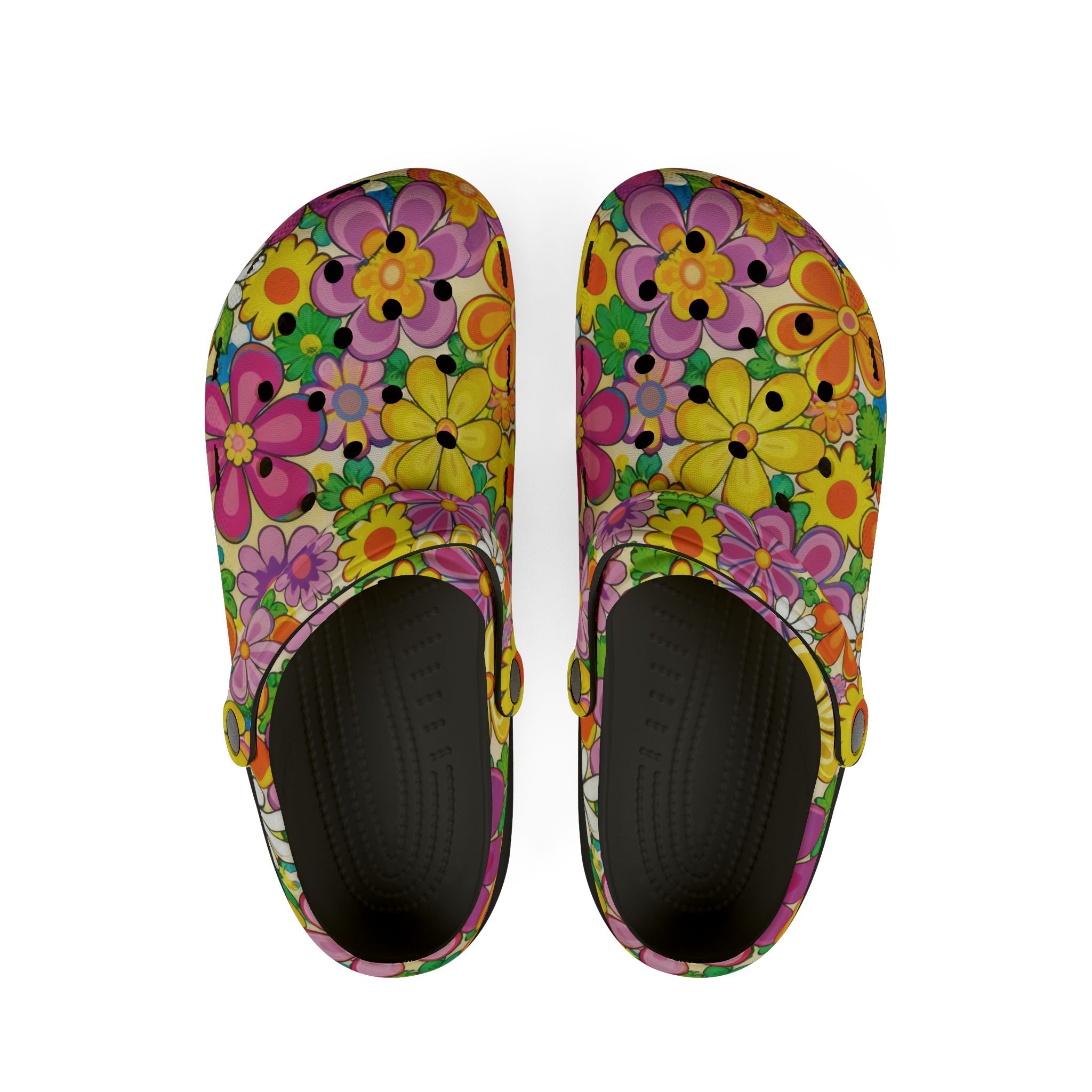 Flower Power Clogs