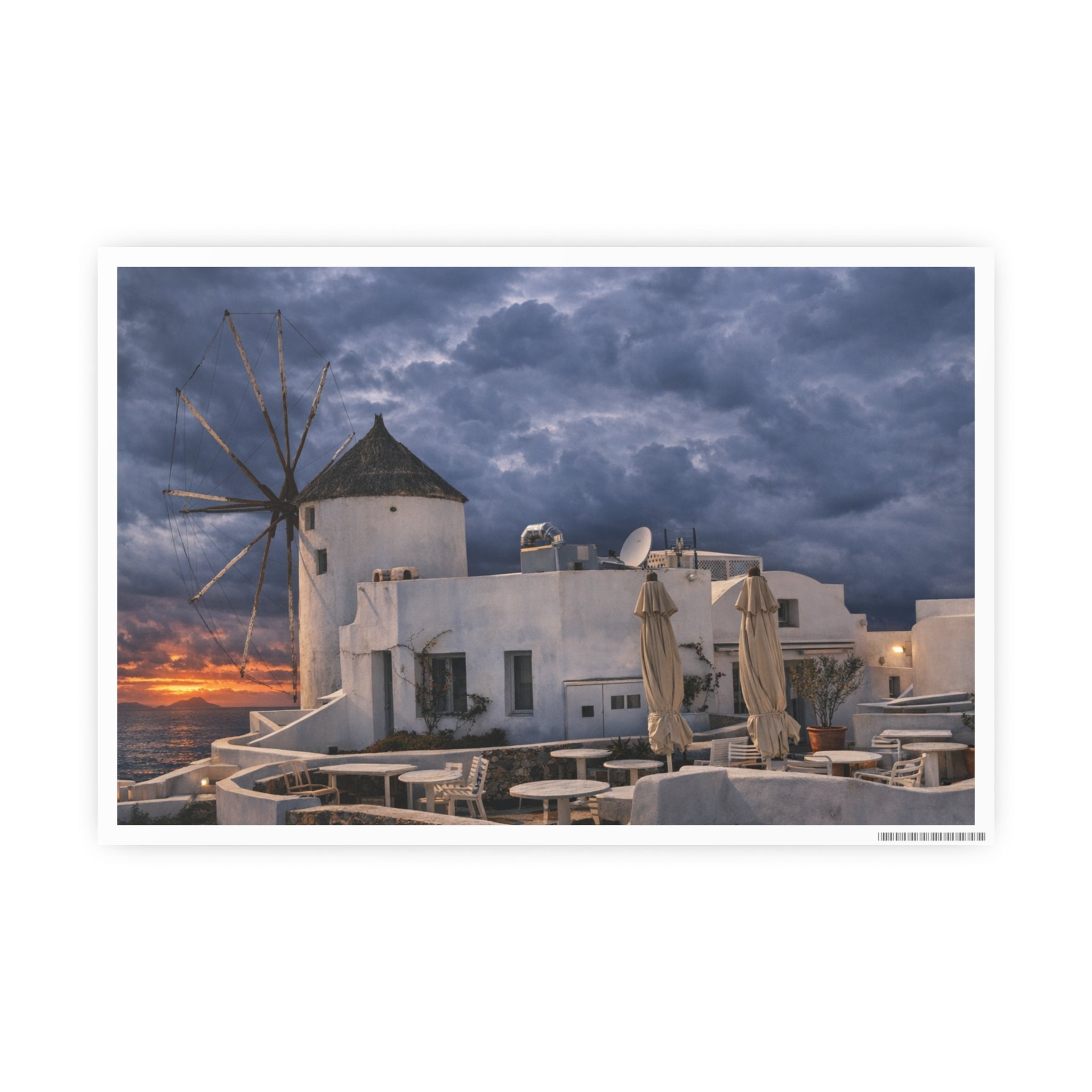 Oia Stands Still - Santorini Afterlight