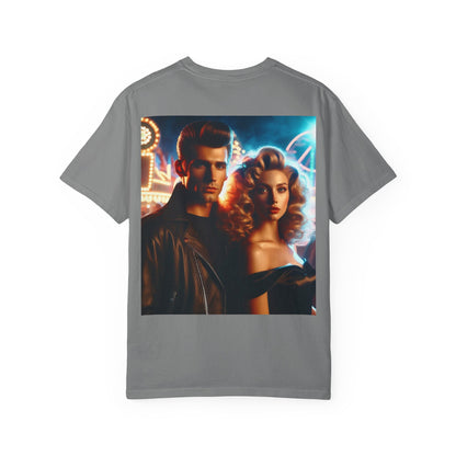 Summer Nights Cinema Tee — Vintage 1950s Carnival Romance Graphic T-Shirt