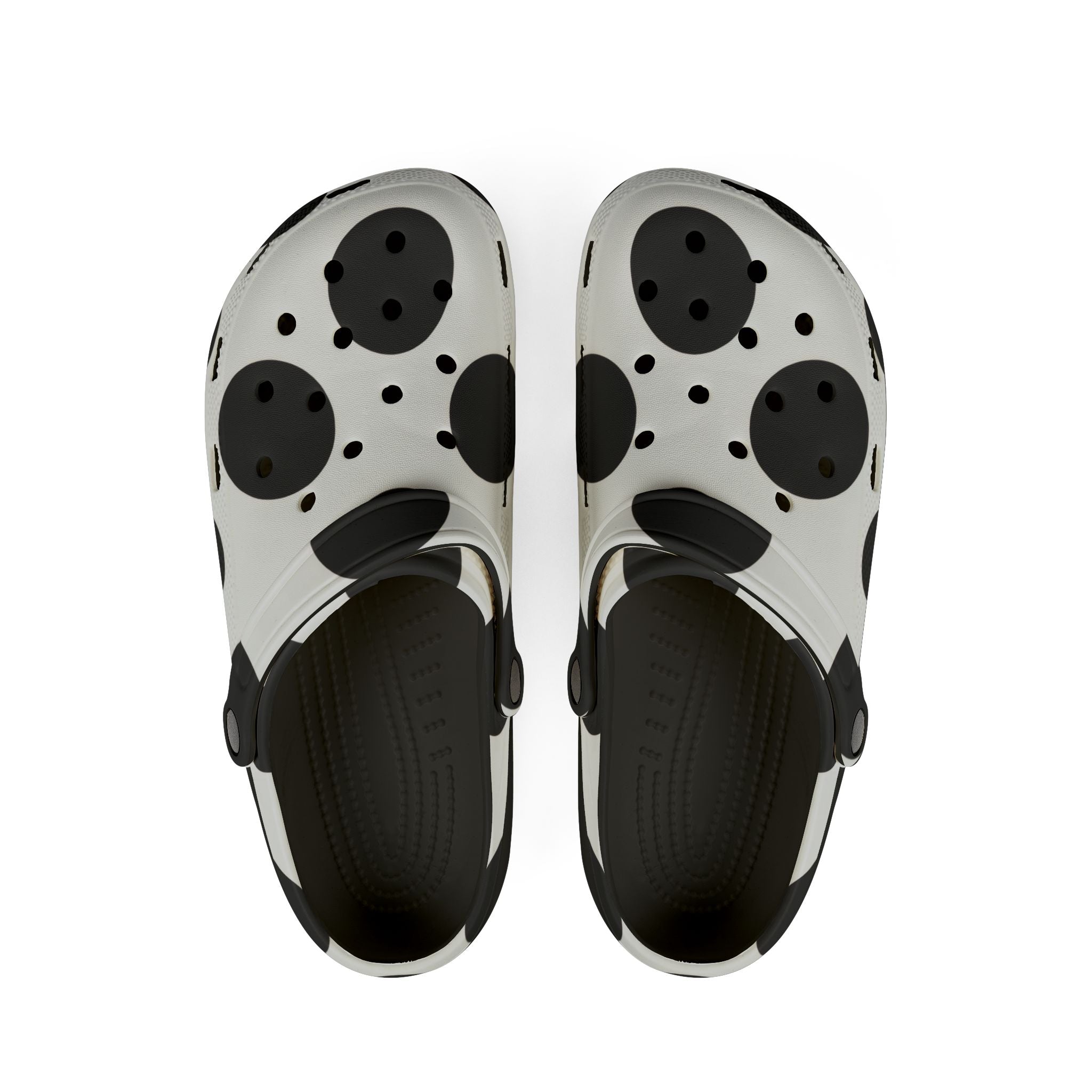 Cow Print Clogs