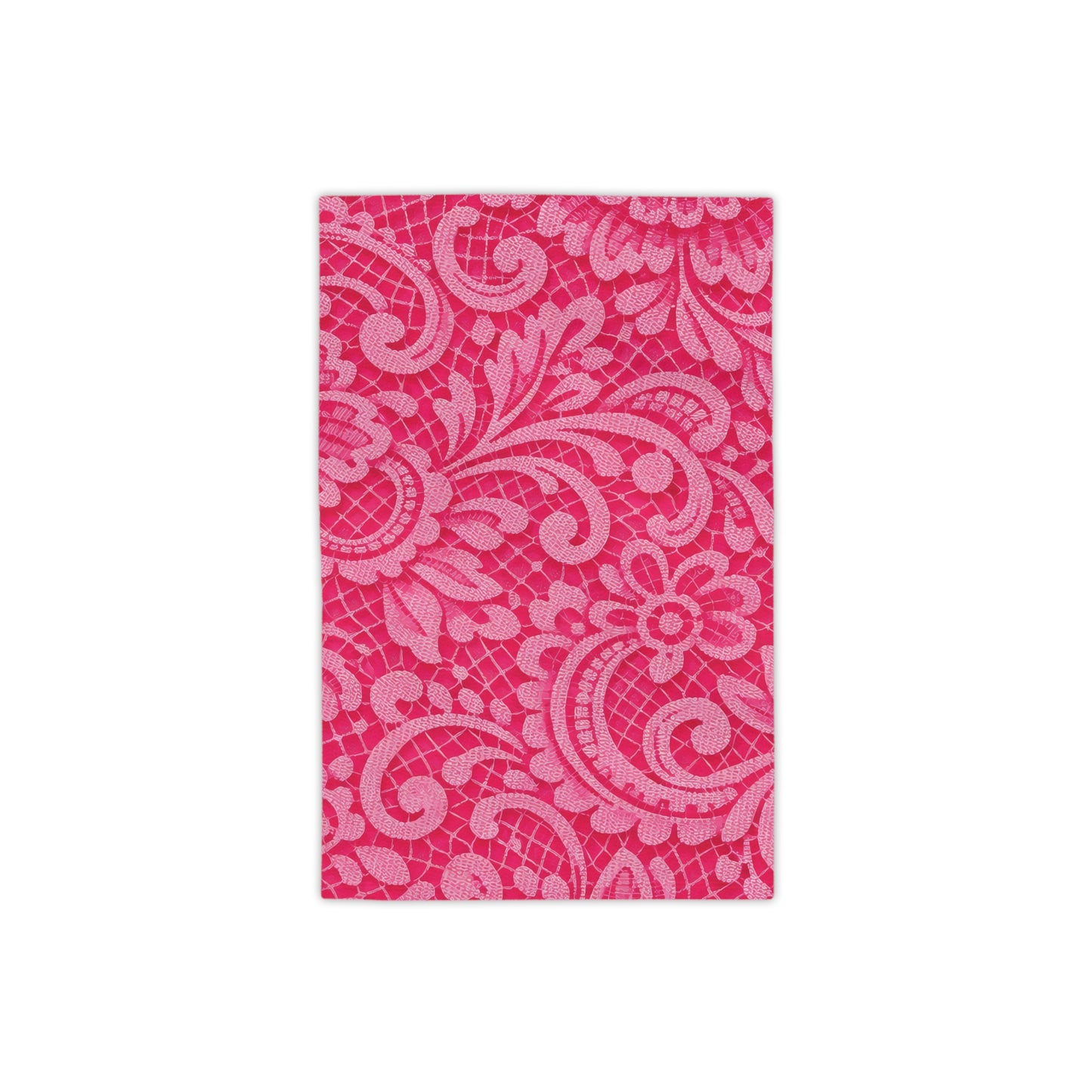 Pink Floral Paisley Beach Towel — Vibrant Summer Pool & Beach Blanket