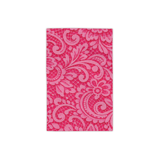 Pink Floral Paisley Beach Towel — Vibrant Summer Pool & Beach Blanket