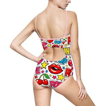 Women's One-piece Swimsuit (AOP)