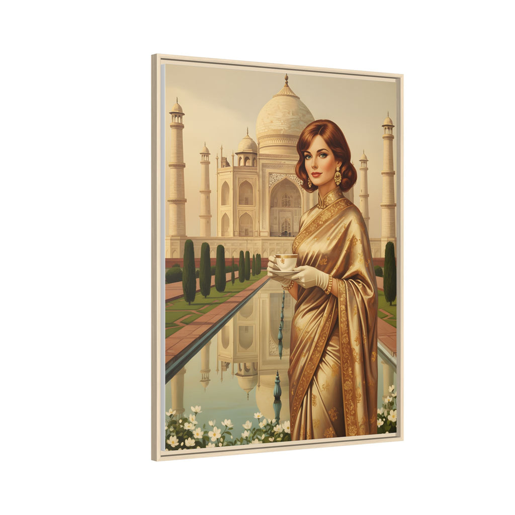 The Taj Orchid Canvas