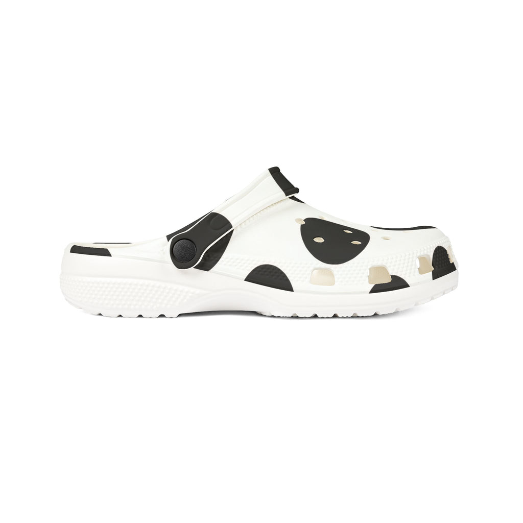 Cow Print Clogs