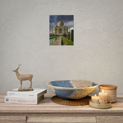 Taj Mahal Photograph Rolled Poster | India Landmark Wall Art