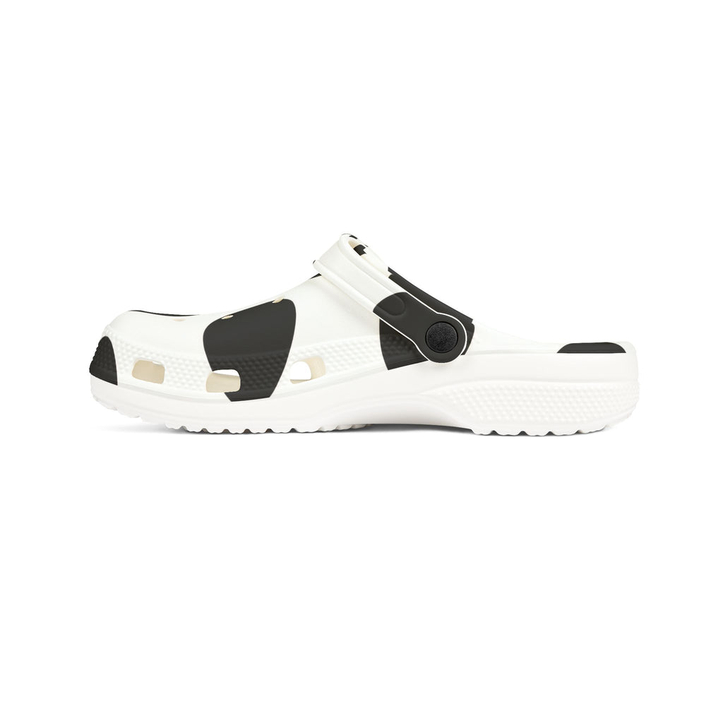 Cow Print Clogs