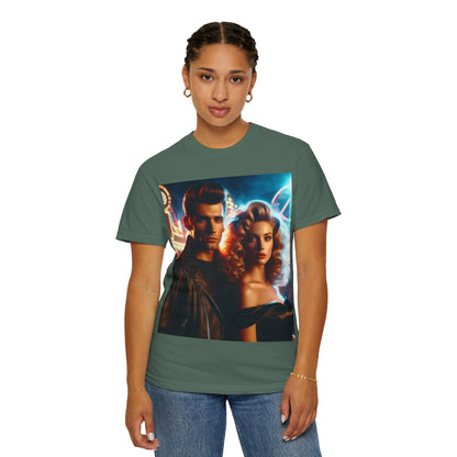 Summer Nights Cinema Tee — Vintage 1950s Carnival Romance Graphic T-Shirt