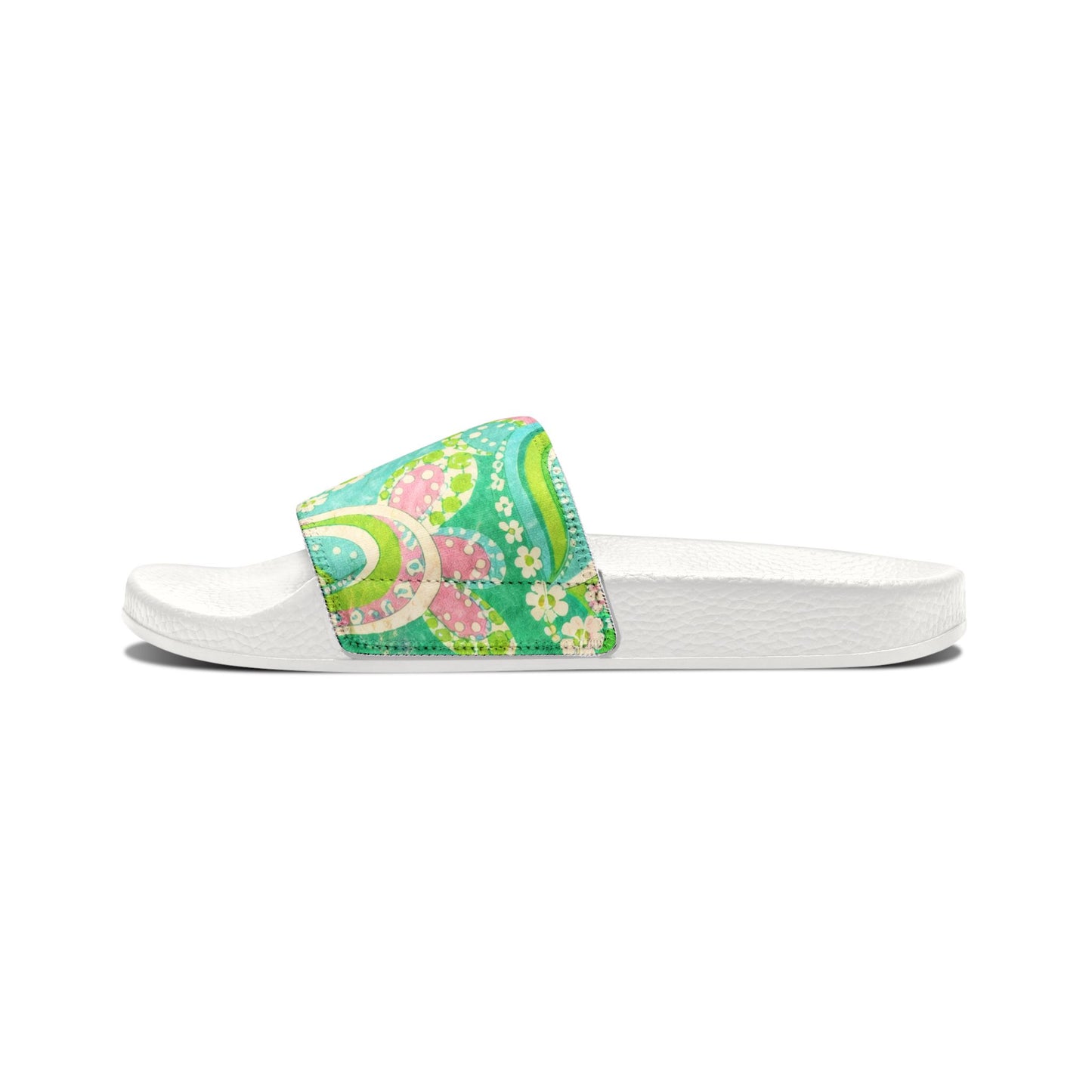 Paisley Slide Sandals — Women's Removable-Strap Summer Slides