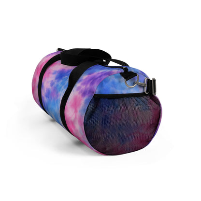 Tie-Dye Cloud Duffel Bag — Colorful Travel & Gym Overnight Bag