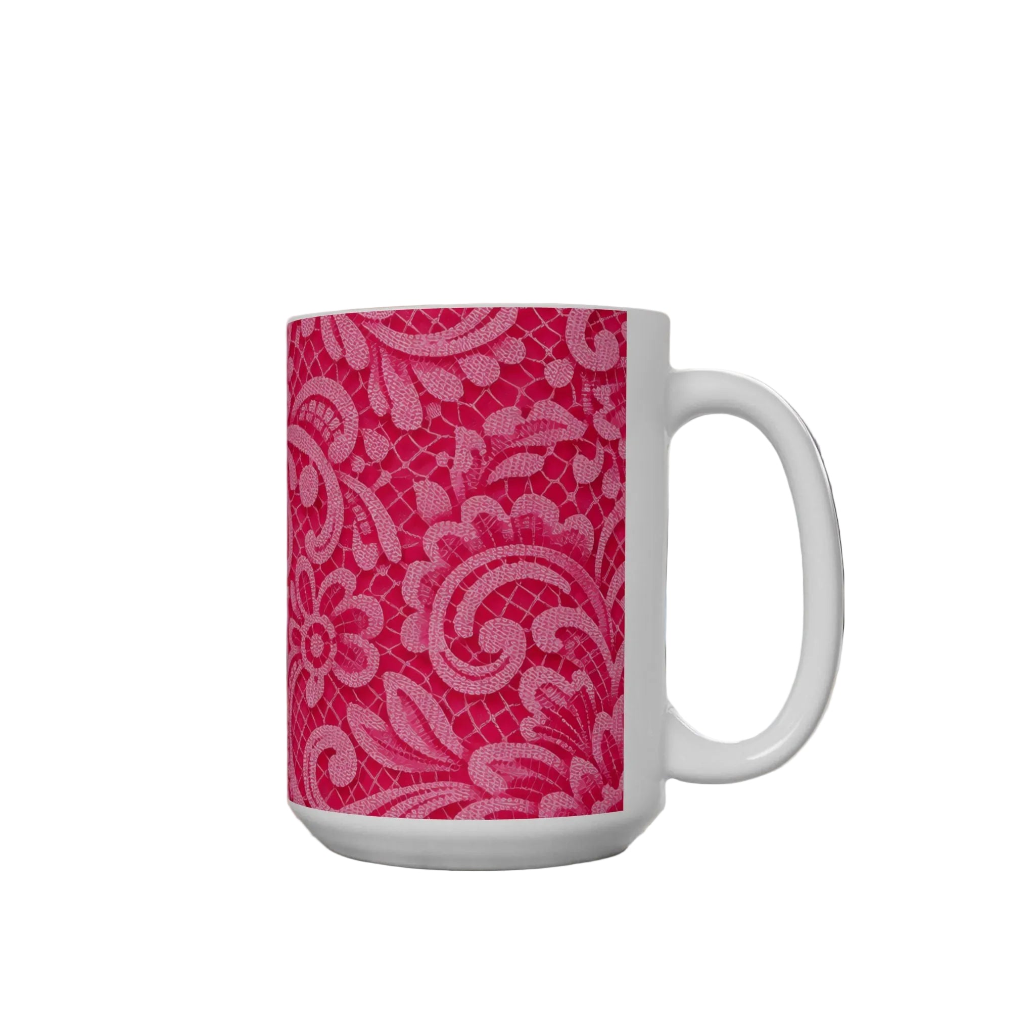 Pink Lace Romance Mug