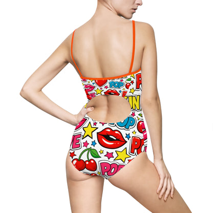 Women's One-piece Swimsuit (AOP)