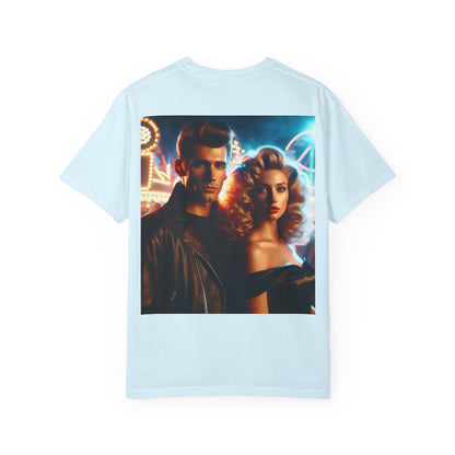 Summer Nights Cinema Tee — Vintage 1950s Carnival Romance Graphic T-Shirt