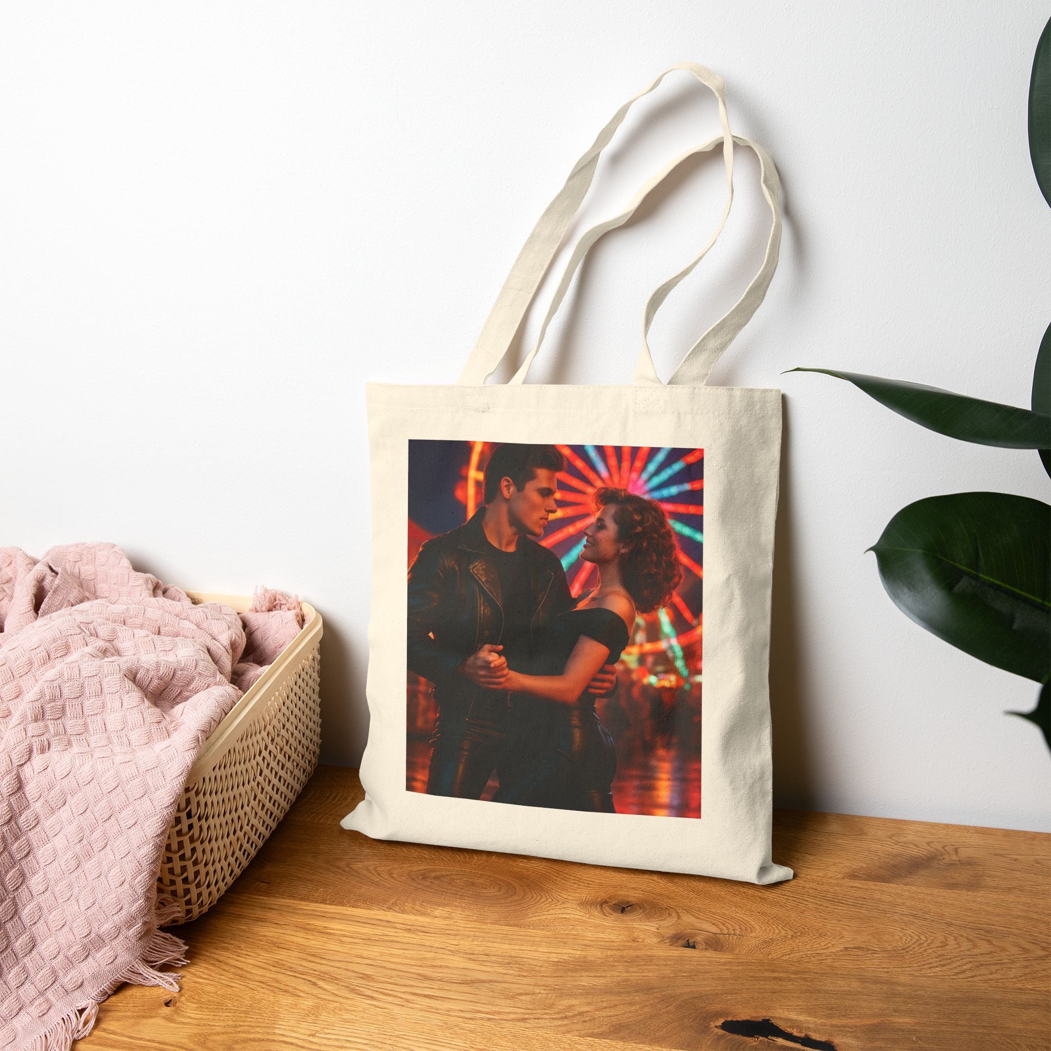 Grease Vibes Canvas Tote Bag