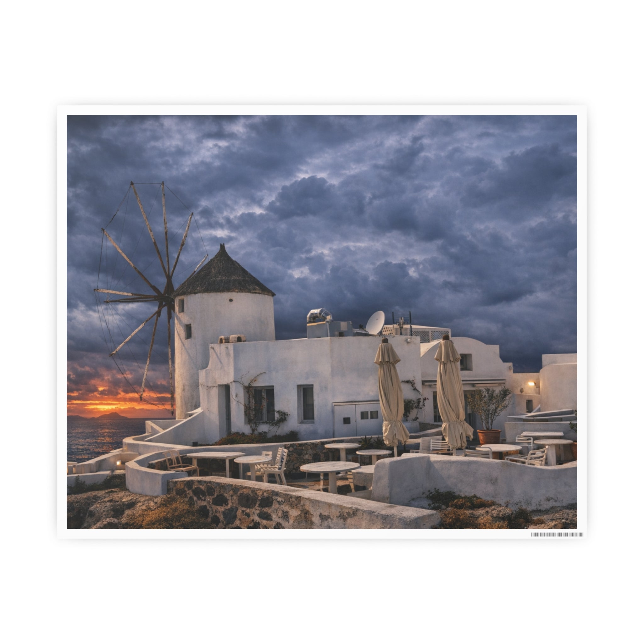 Oia Stands Still - Santorini Afterlight