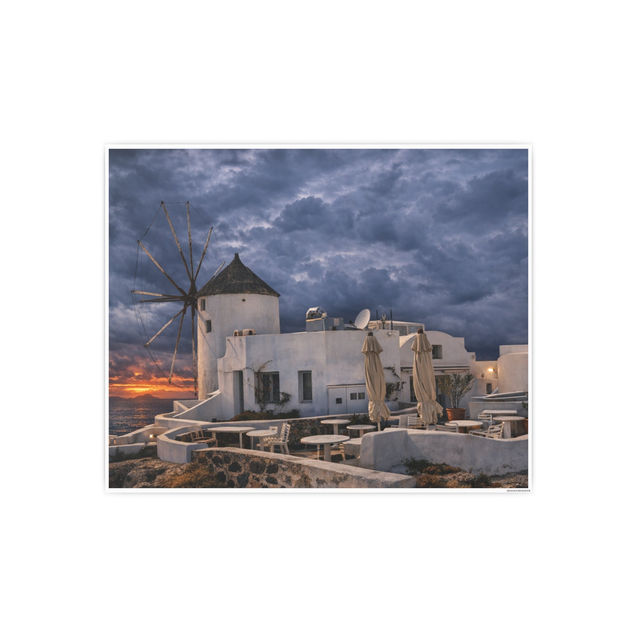 Oia Stands Still - Santorini Afterlight