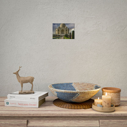 Taj Mahal Photograph Rolled Poster | India Landmark Wall Art